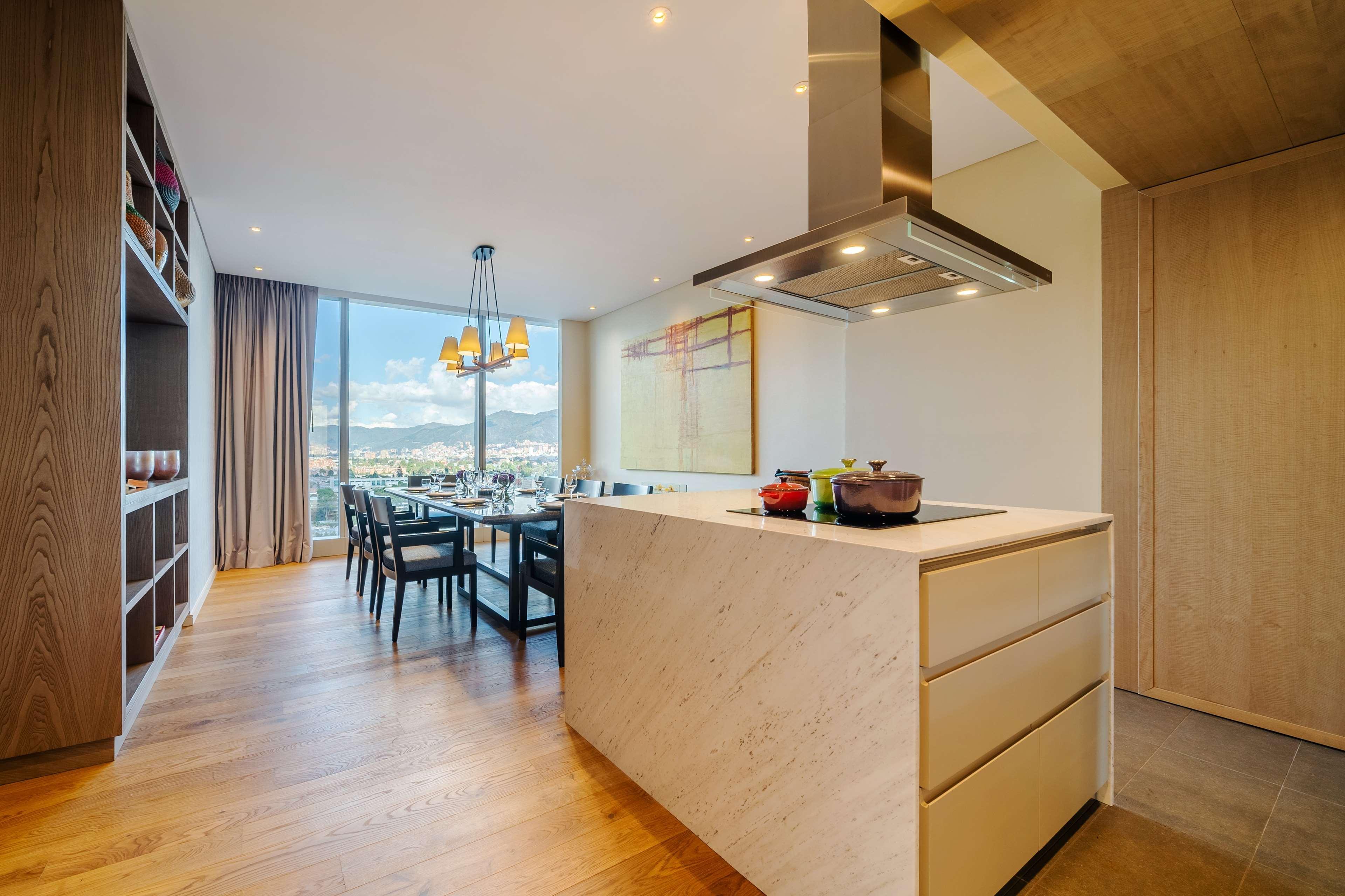Hotel Grand Hyatt Bogotá Exteriér fotografie A kitchen in a private apartment