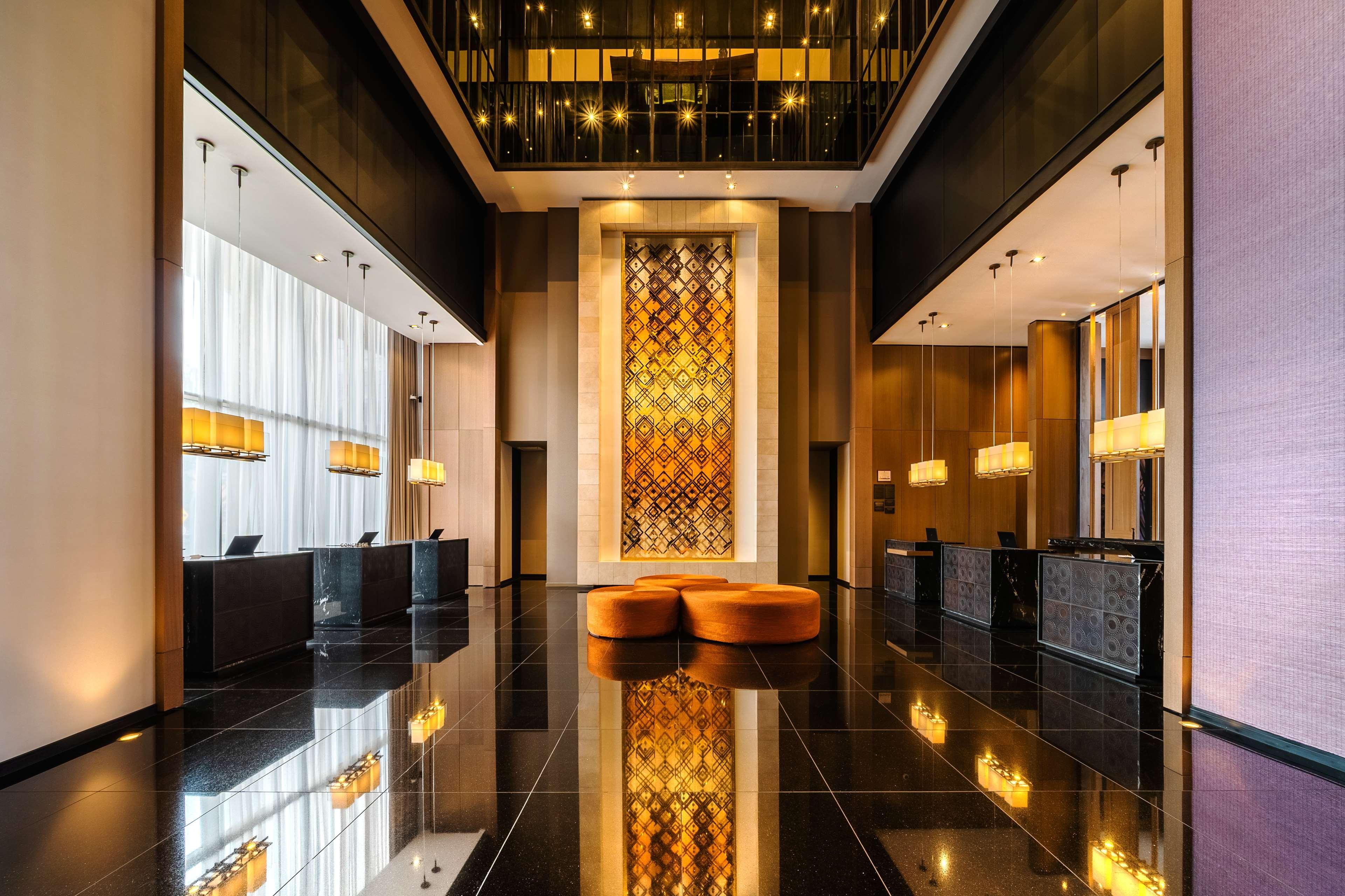 Hotel Grand Hyatt Bogotá Exteriér fotografie The lobby of the hotel