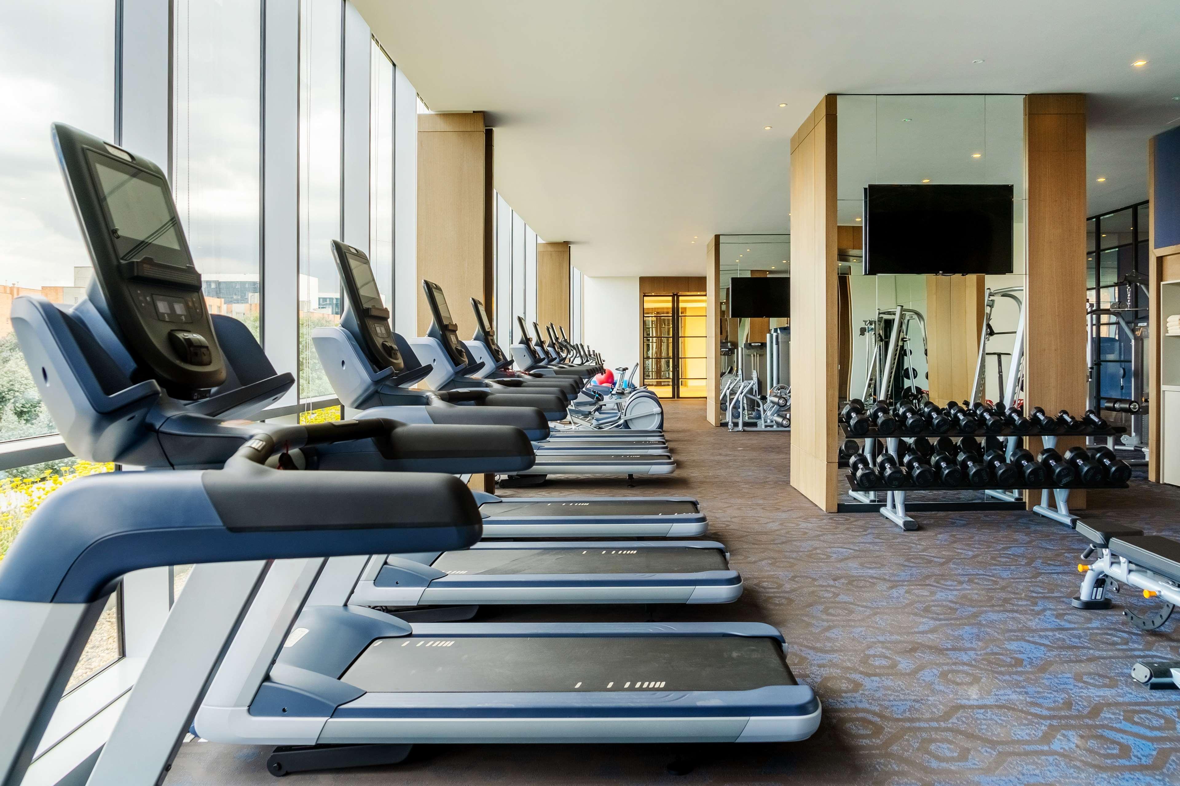 Hotel Grand Hyatt Bogotá Exteriér fotografie The gym at the hotel