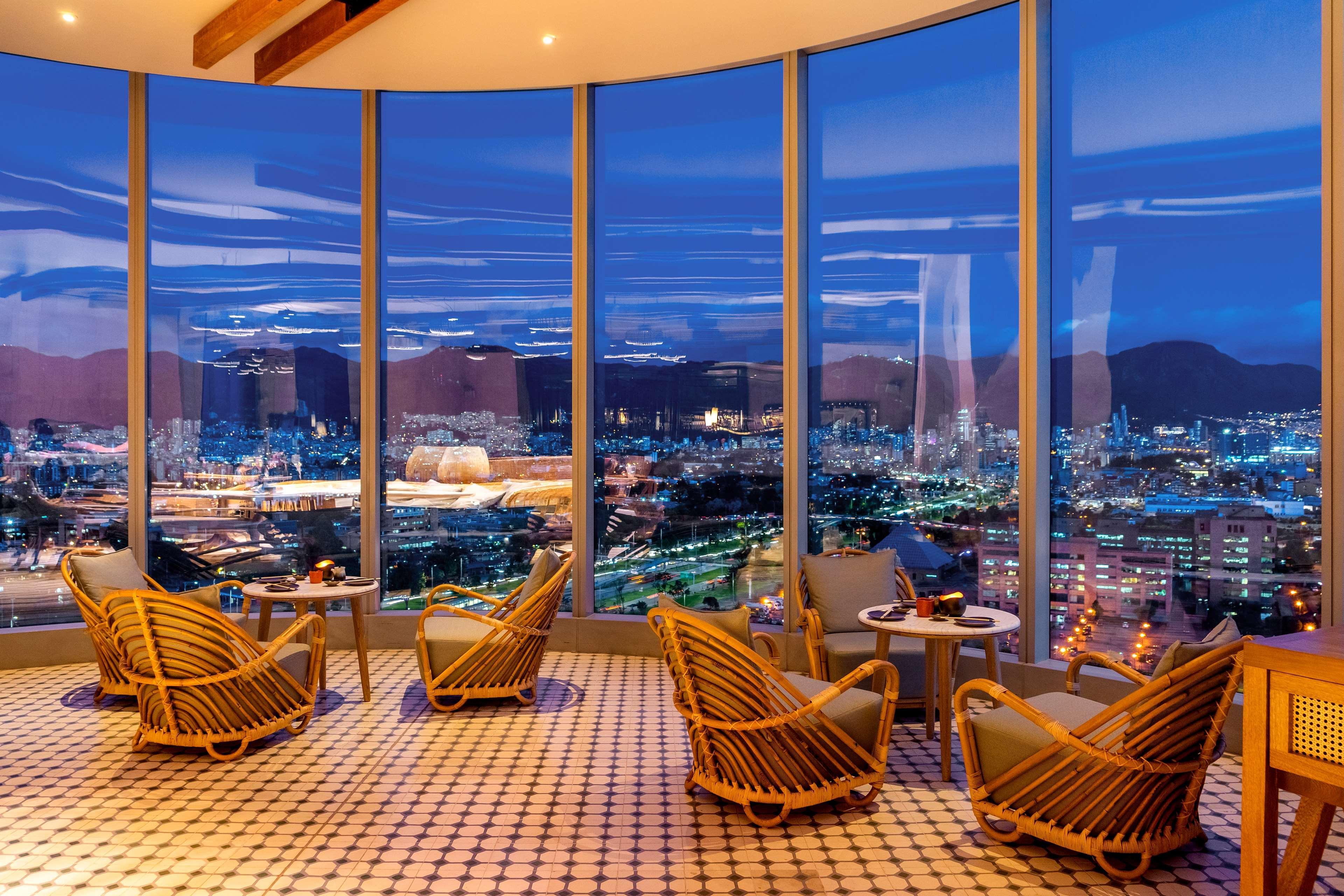 Hotel Grand Hyatt Bogotá Exteriér fotografie Sky Bar