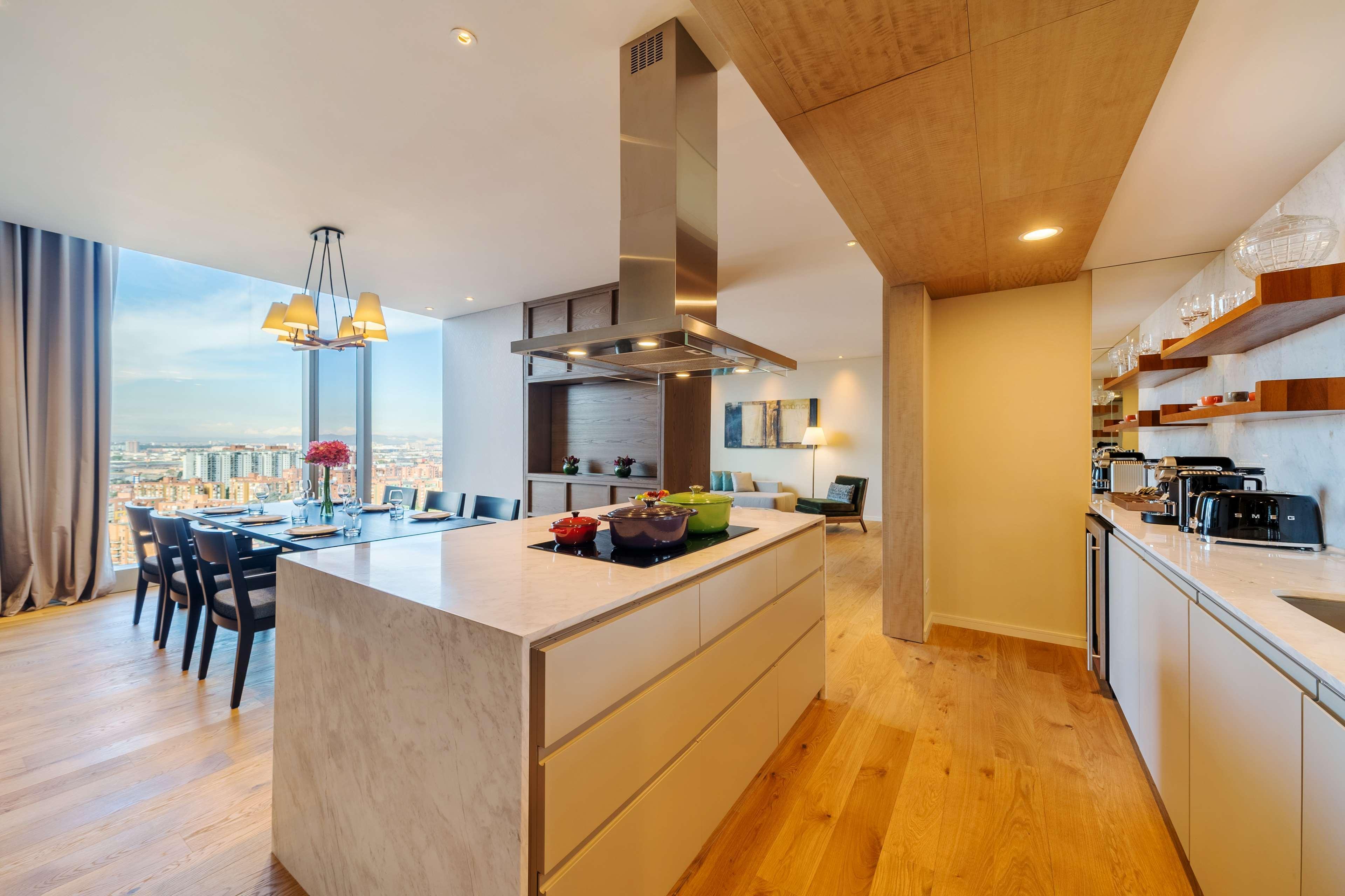 Hotel Grand Hyatt Bogotá Exteriér fotografie The kitchen