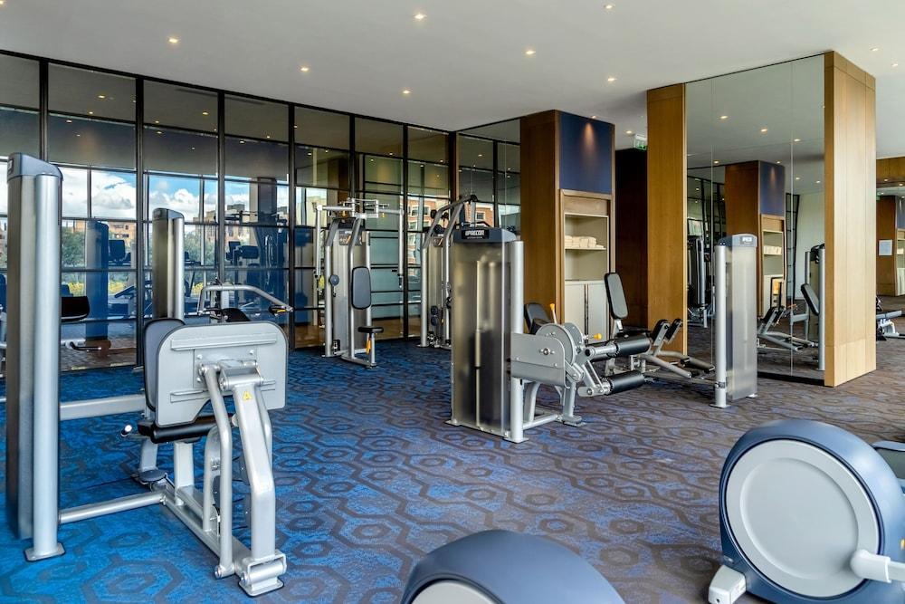 Hotel Grand Hyatt Bogotá Exteriér fotografie The gym at the hotel