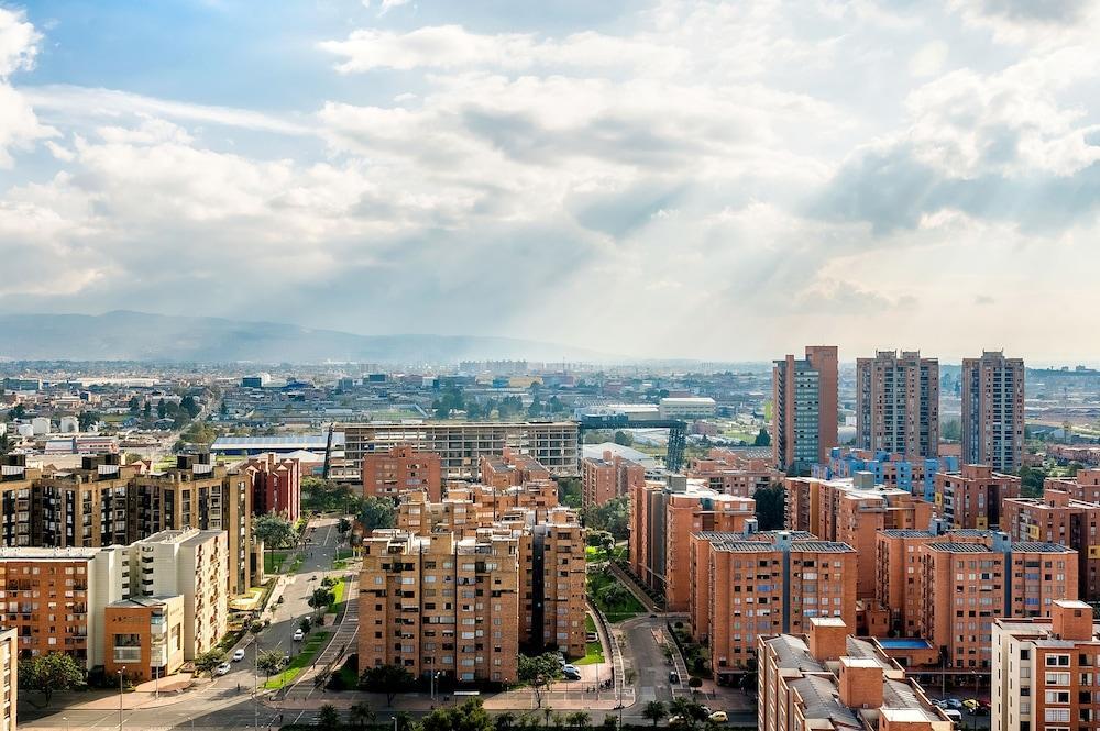 Hotel Grand Hyatt Bogotá Exteriér fotografie View of the city